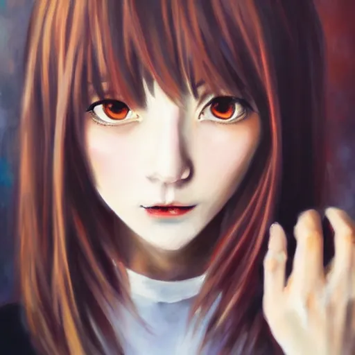 Image similar to malise kurisu, oil painting, cute, hdr, 4 k