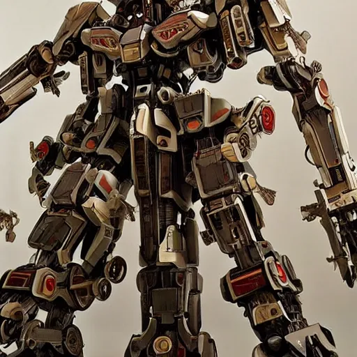Prompt: mecha made of wood, it’s an incredibly detailed artwork, styled like ghost in the shell, with classical Japanese inspiration, they have light swords, hyper realistic, 4K, detailed,