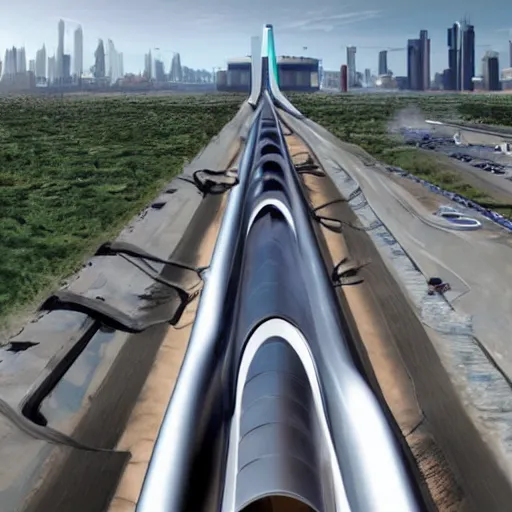 Image similar to hyperloop