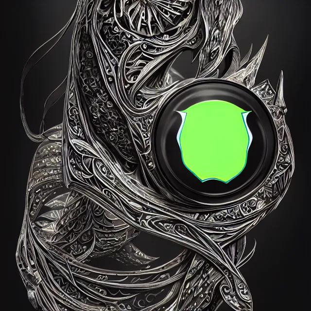 Prompt: aluminian can of black monster energy drink, intricate and beautiful and elegant, highly detailed, digital painting, artstation, concept art, smooth and sharp focus, illustration