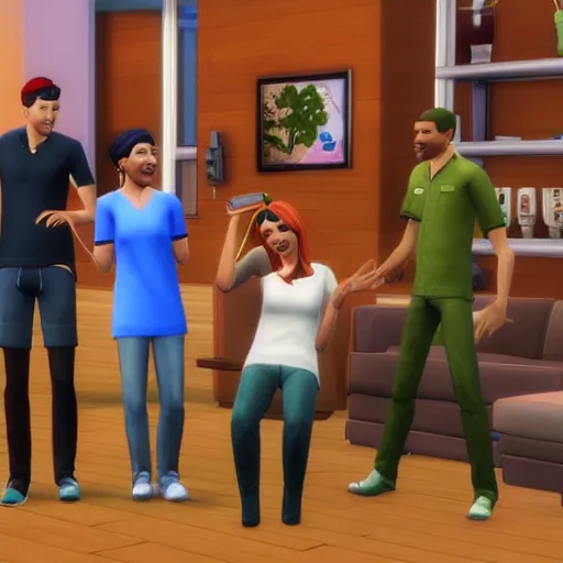 Image similar to sims 4 create - a - sim