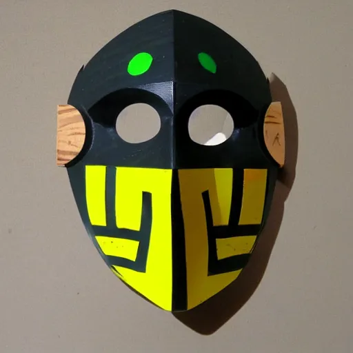 Image similar to jet set radio wooden mask