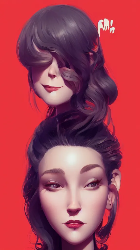 Image similar to digital painting of Hollywood Star caricature horn slap head beautiful face, illustration, global illumination lighting, lois van baarle, ilya kuvshinov, rossdraws, artstation