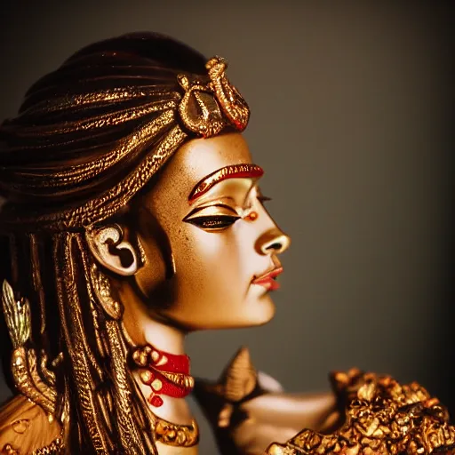 Image similar to A photo of female goddess, award winning photography, 50 mm