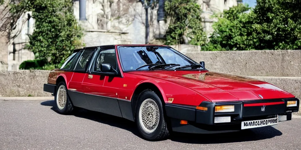 Image similar to “1980s Maserati MC20”