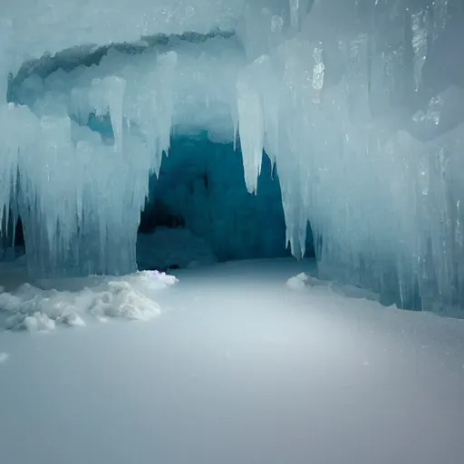 Image similar to ice cave