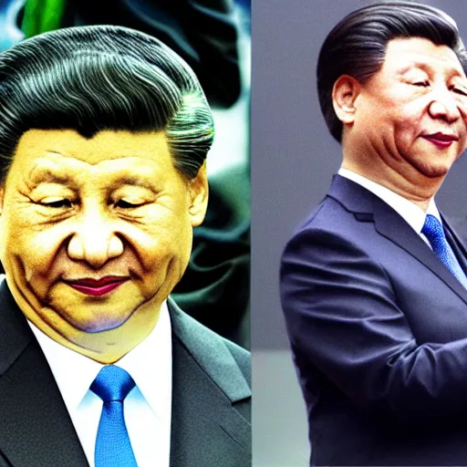 Image similar to xi jinping in mortal combat