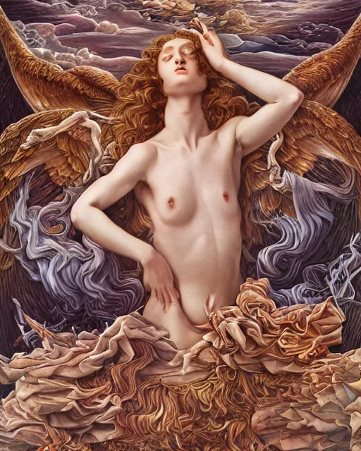 Prompt: artwork by evelyn de morgan, hd, hyper detailed, 4 k