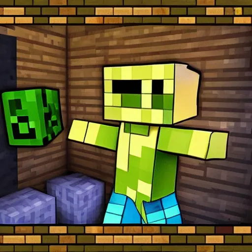 HD ✧ on X: Minecraft but Real Creeper! Decided to make it