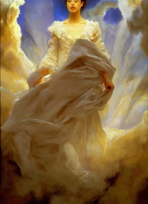 Image similar to a painting so beautiful and universally loved it creates peace on earth, profound epiphany, atmospheric, by john singer sargent and agostino arrivabene and joaquin sorolla