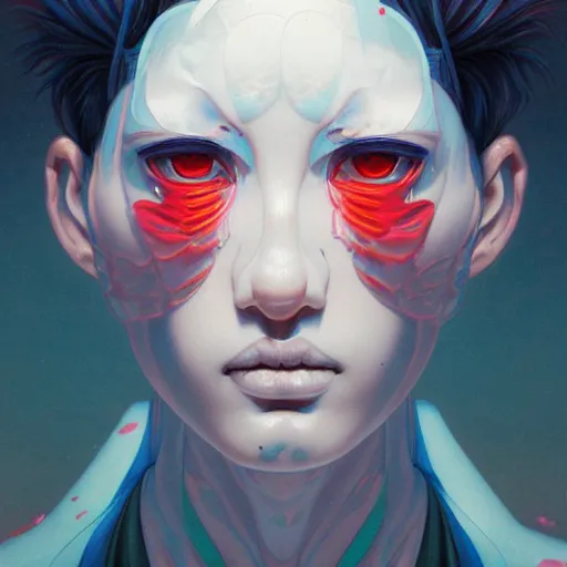 Image similar to citizen portrait soft light painted by james jean and erik jones, inspired by akira anime, smooth face feature, intricate oil painting, high detail illustration, sharp high detail, manga and anime 1 9 9 9