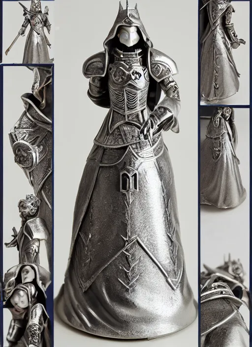 Image similar to 80mm, resin detailed model figure of Alchemy Imperial Princess knight gothic silver