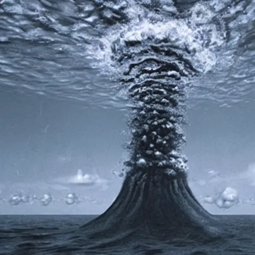 Prompt: underwater nuclear explosion