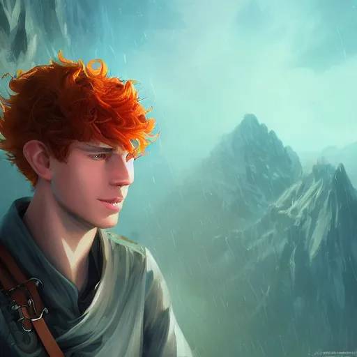 Prompt: portrait of kvothe, mattepainting concept blizzard pixar maya engine on stylized background splash comics global illumination lighting artstation, sharp focus, lois van baarle, ilya kuvshinov, rossdraws