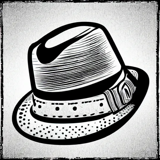 Prompt: phone wearing a cowboy hat, vector art, detailed