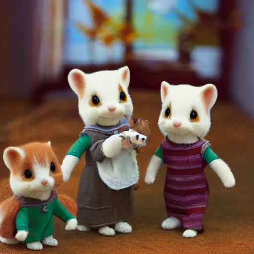 Image similar to calico critters exorcism