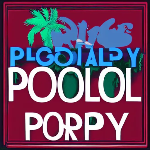 Image similar to pool party gang logo