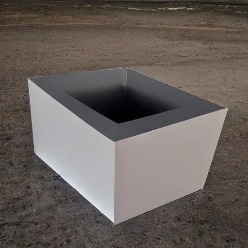 Image similar to a cube, photo