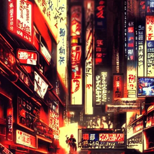 Image similar to Inside a gang hideout, cyberpunk Shibuya, Smoke, wide angle, cinematic shot, highly detailed, cinematic lighting , photorealistic, 8K, created by Hideaki Anno + Katsuhiro Otomo +Rumiko Takahashi