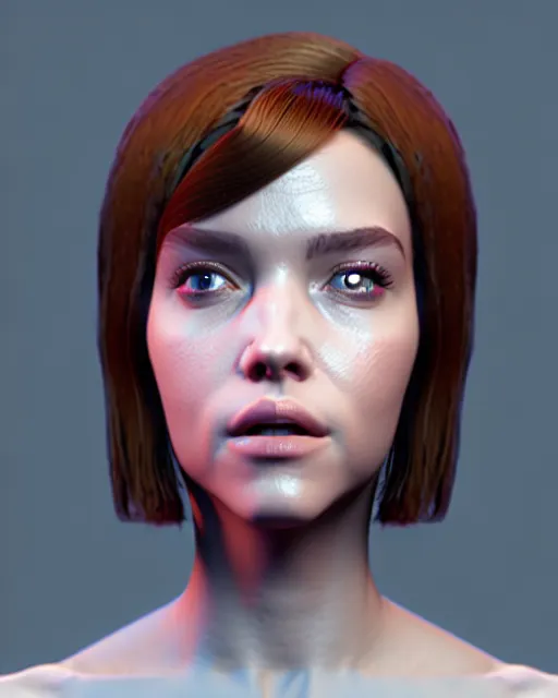 Image similar to 4 - dimensional girlfriend, face, beutiful, masterpiece, artstation | | octane render, 8 k, phisics, realistic shadows, raytacing, hd