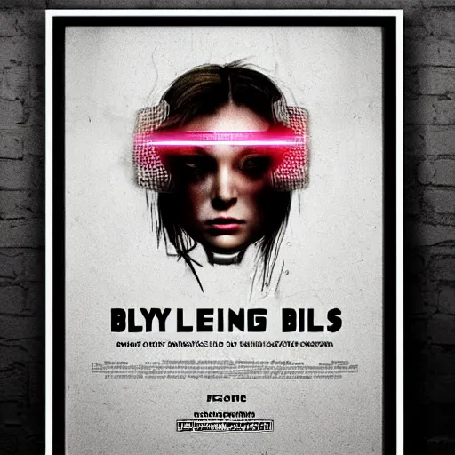 Prompt: poster saying royalties belong to artists, creative sublime movie poster. realism cyberpunk