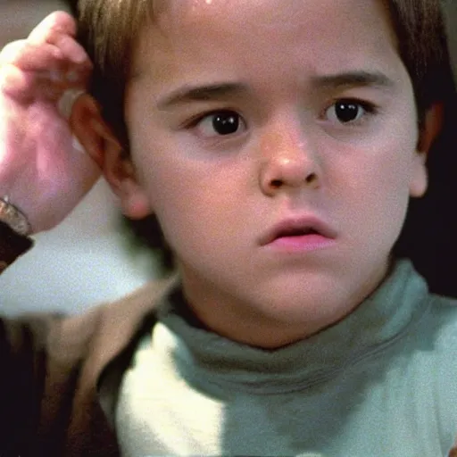 Image similar to still of Xavi Hernandez in The Sixth Sense (1999) as Osment