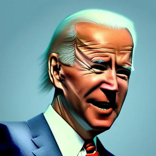 Prompt: Joe Biden in N64 game