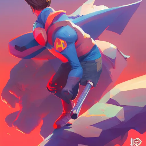 Image similar to hero world super nintendo, behance hd by jesper ejsing, by rhads, makoto shinkai and lois van baarle, ilya kuvshinov, rossdraws global illumination