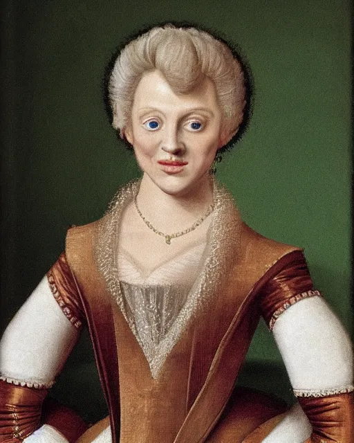 Image similar to a 1 6 0 0 s portrait of ellen degeneres