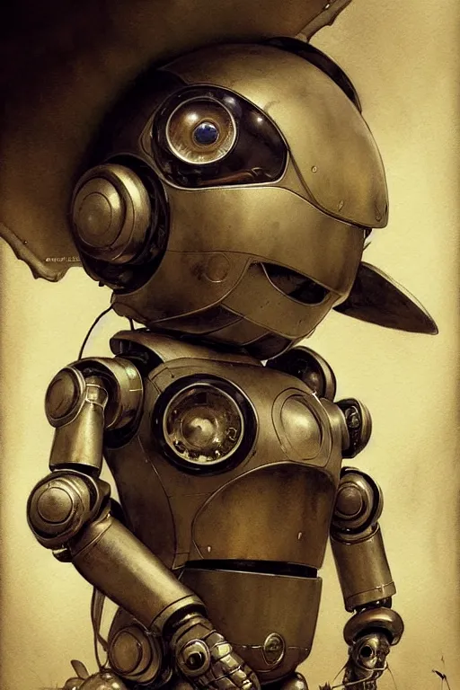 Prompt: ' kid robot toy design'| esoteric symbolism | jean - baptiste monge, esao andrews, bastien lecouffe - deharme, tim jacobus, ken currie | ultra - detailed realism, soft cinematic lighting, hi - fructose, artstation, high - quality, ink watercolors wes anderson poster art