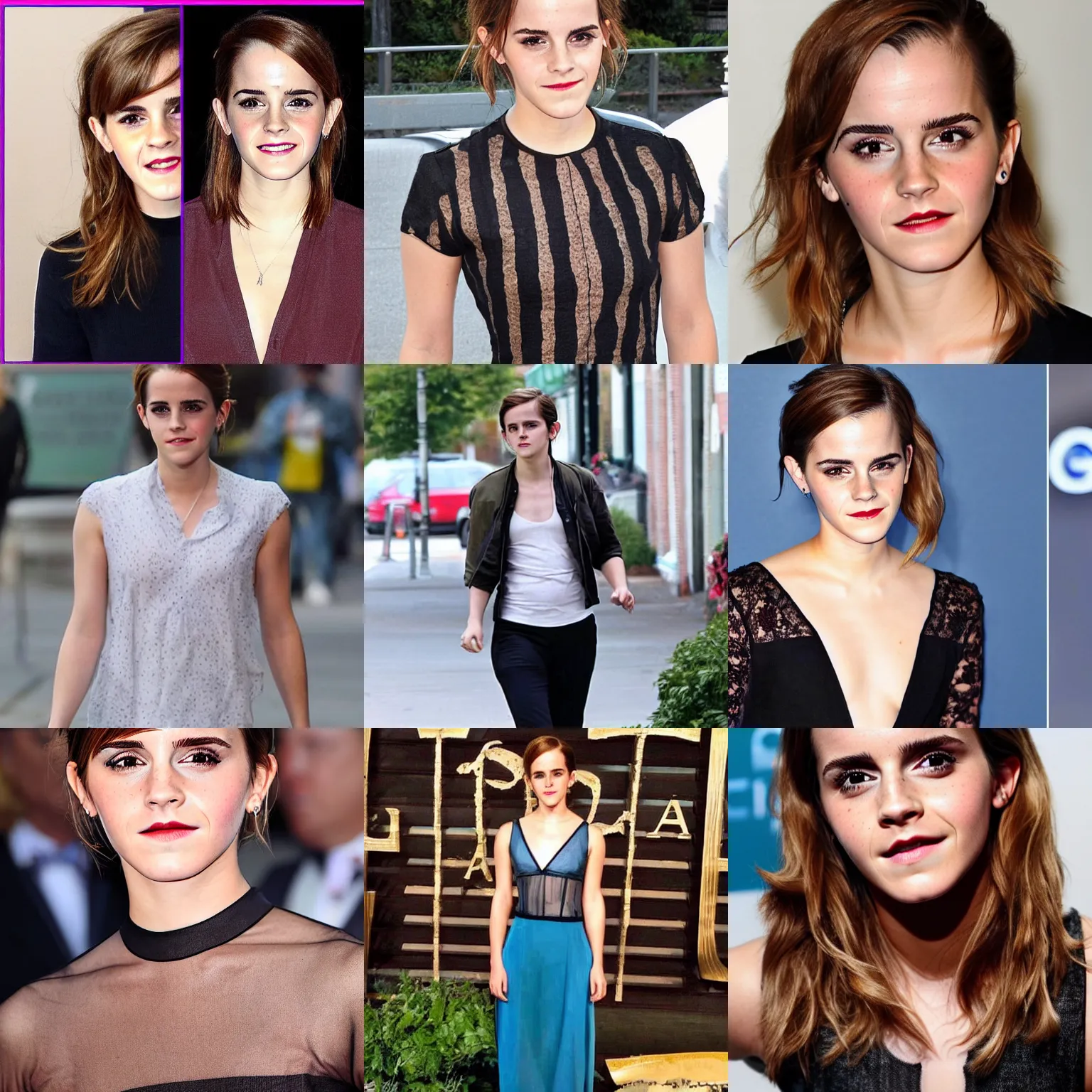 Prompt: Emma Watson at age 60