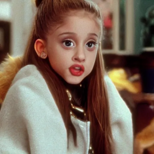 Image similar to Ariana Grande in the movie home alone