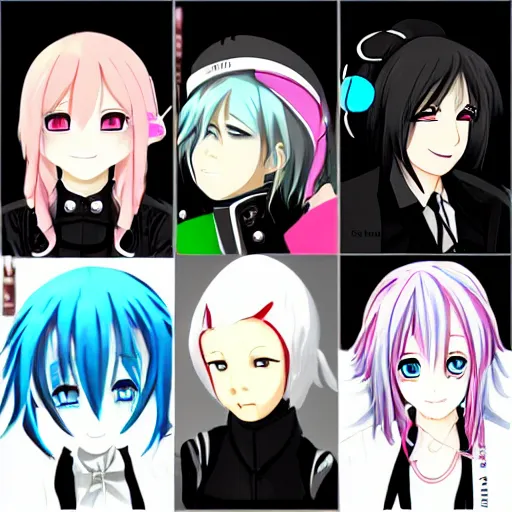 Image similar to yanhe vocaloid, anime style