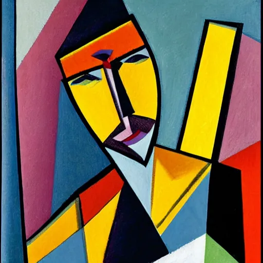 Image similar to Samuel Veksler Jazz Party Cubism