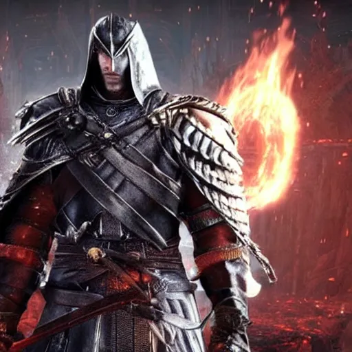 Image similar to Chris Hemsworth in Dark Souls 3