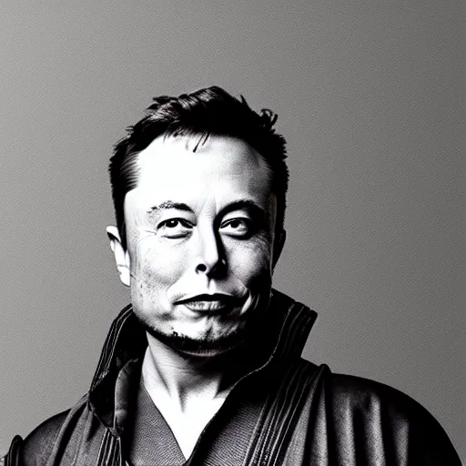 Prompt: elon musk as a samurai