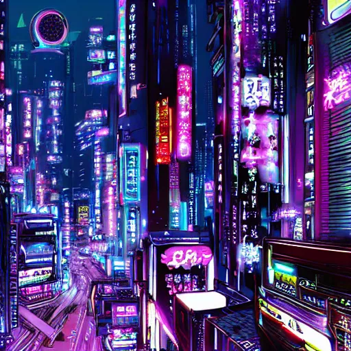 Prompt: futuristic neo tokyo