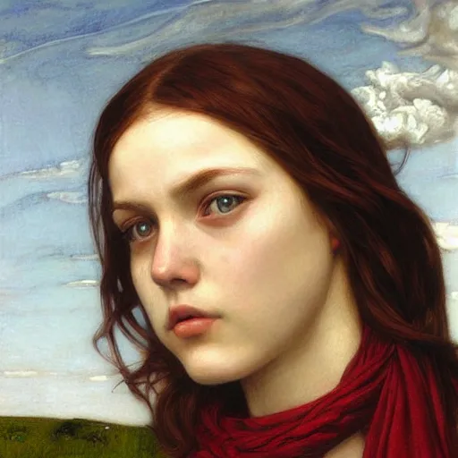 Image similar to wind kissed pictures, ashes, lament, photorealism, hyper - realism, by waterhouse