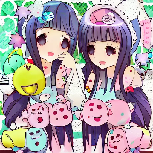 Image similar to cute kawaii piciu piciu