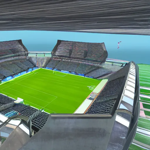 Image similar to haven city jak 2 stadium