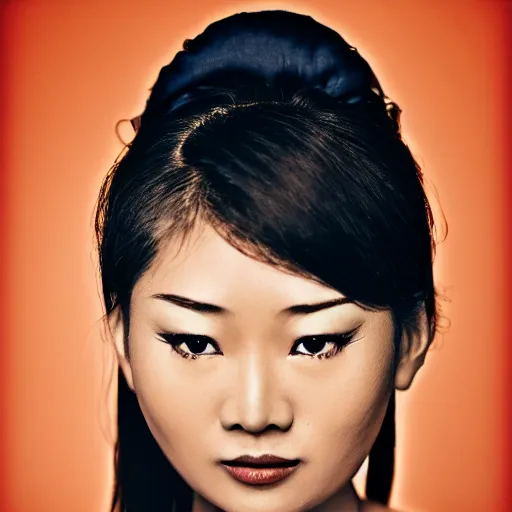 Prompt: asian woman by Kenneth Willardt by Olivia Rae James, shot from movie, colors, sharpen, , 4k, photo 85mm, award winning, documentary, realistic, digital art, professional light, detailed