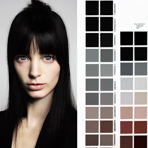 Image similar to pantone black