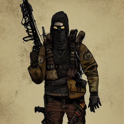 Prompt: Post apocalyptic vigilante, hd, intricate, grunge, desert punk, 8k, digital art