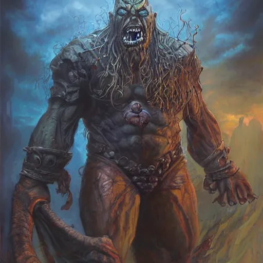 Image similar to menacing weird Dol Guldur orc by Mark Brooks, Donato Giancola, Victor Nizovtsev, Scarlett Hooft, Graafland, Chris Moore