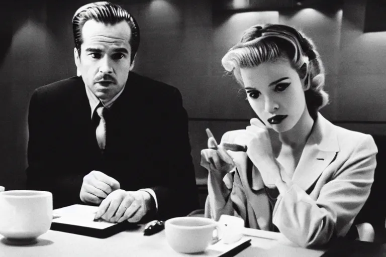 Image similar to a still of the movie lost in translation directed by billy wilder in 1 9 4 5