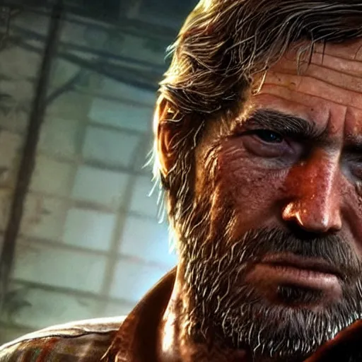 Prompt: donald trump as a character in the last of us