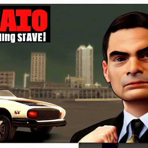 Image similar to ben shapiro gta iv loading screen