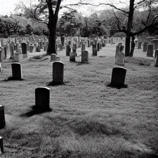 Image similar to photo of a cemetery, tri-x 400