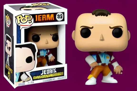 Image similar to jerma funko pop in box