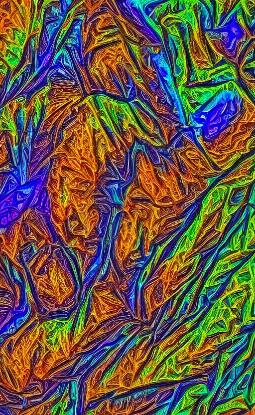 Image similar to deepdream. ai generated image